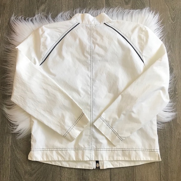 Index white zipper jacket - Picture 2 of 7